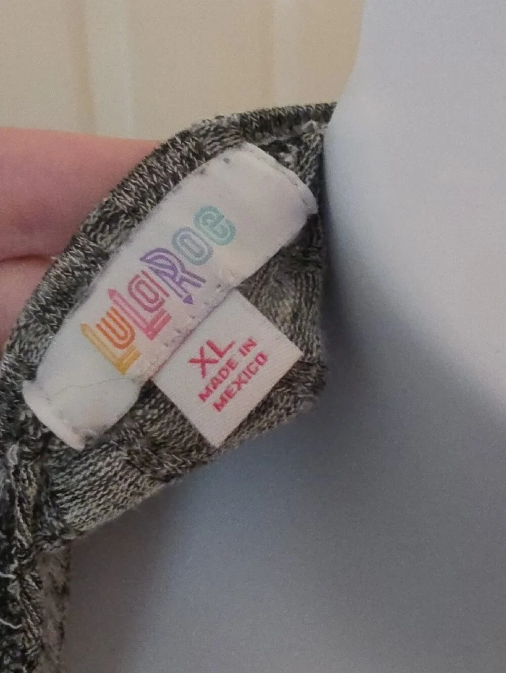 XL LuLaRoe Long Open-Front Ribbed Cardigan - Gray